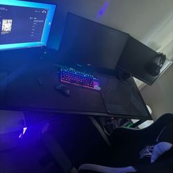 PC GAMING SETUP( EVERYTHING + Chair And desk