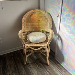 Peacock Chair Baby Shower Chair