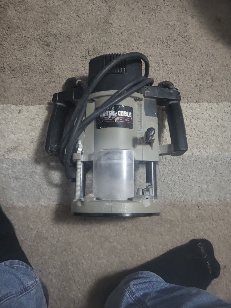 Portable Cable Plunge Router Model #7538