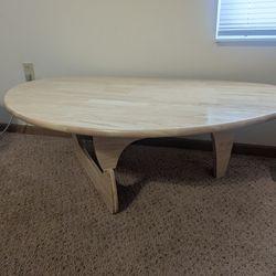 Coffee Table Large, Triangular, Wood
