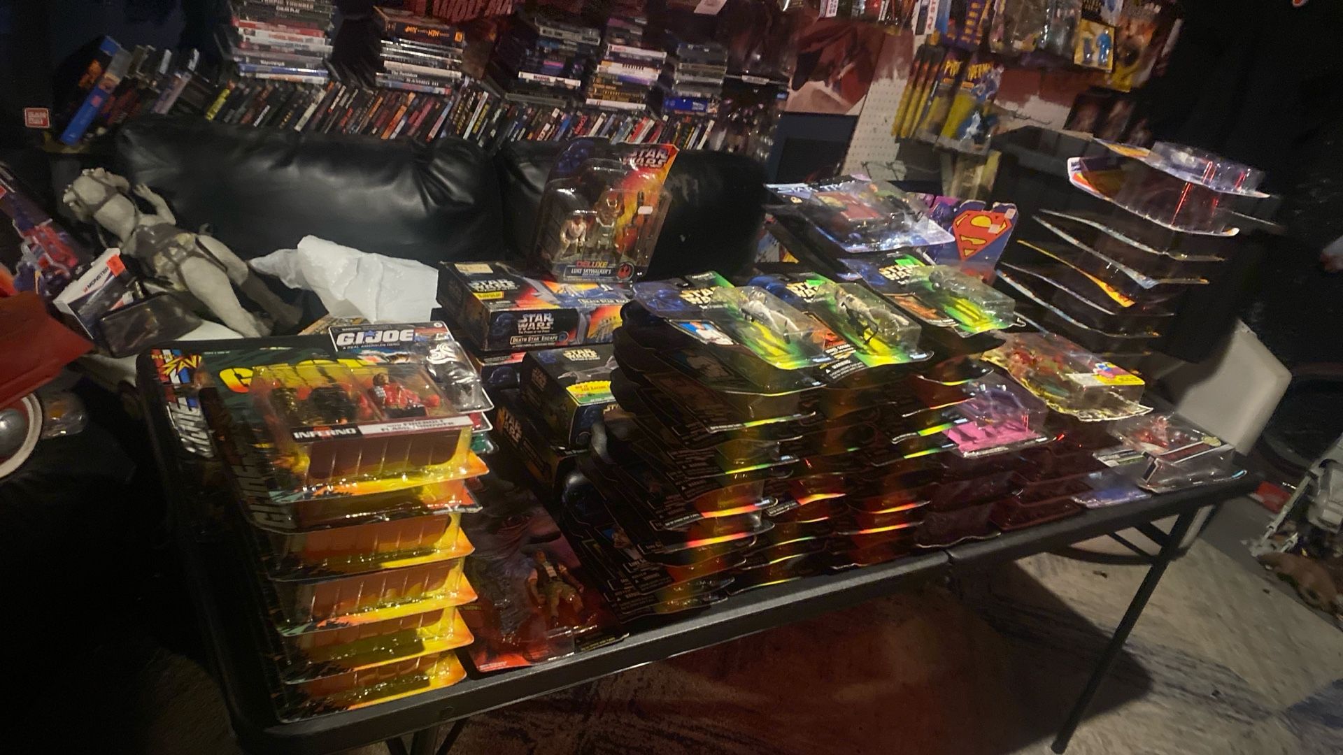 10,000 Action Figures Seals And Open Box 