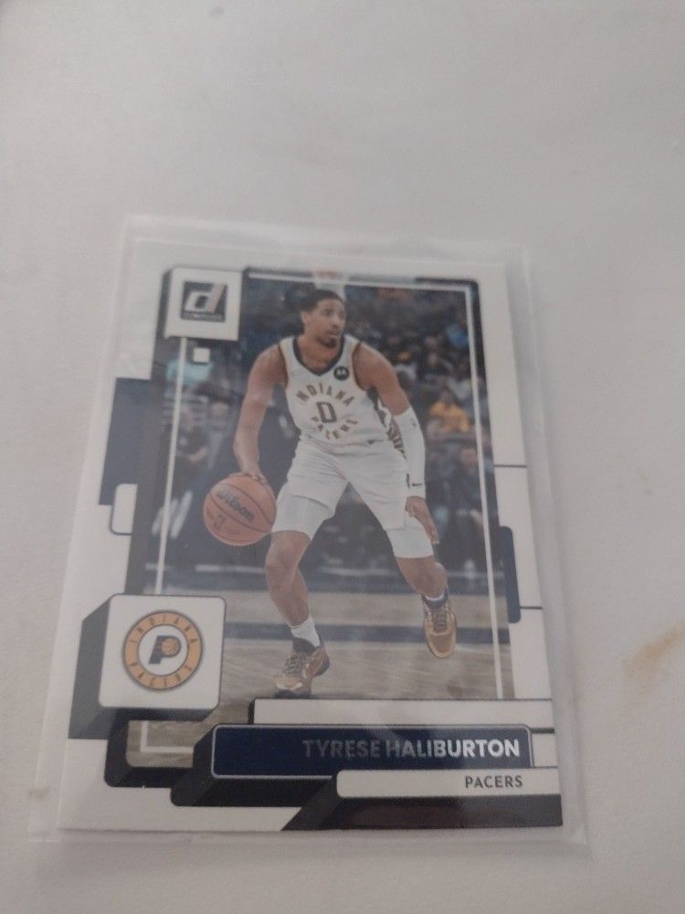 Basketball Donruss 2022 Tyrese Haliburton Card. Cash Porch Pickup Redmond