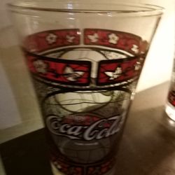 Vintage Coca Cola Glass