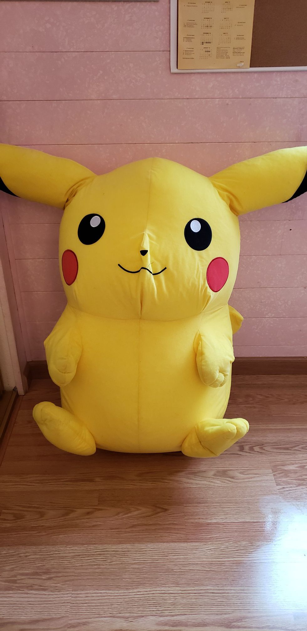 Large Pikachu stuffed animal