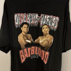 Vintage Oscar De La Hoya vs Fernando Vargas T-Shirt XL