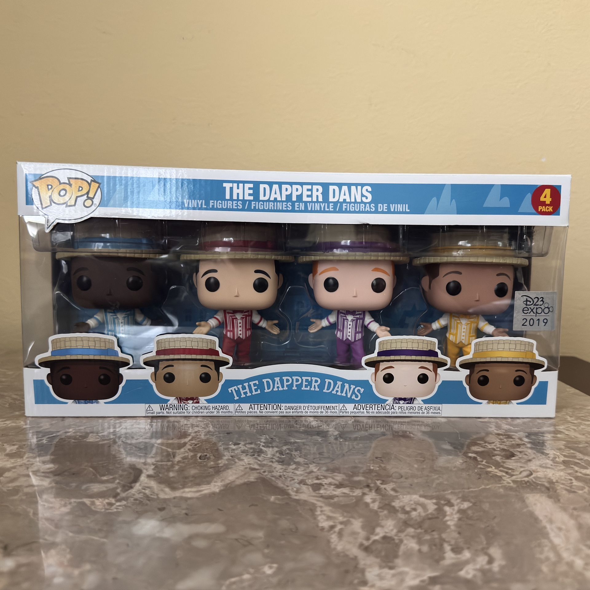 Funko Pop The Dapper Dans D23 Exclusive