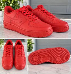 🔴 Nike Air Force 1 Low – Triple Red