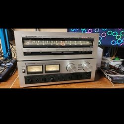 Kenwood KA-405 stereo integrated amplifier and Kenwood kt-413 motorized tuner