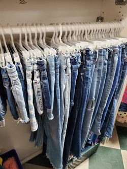 Girls Jeans Size 7 & 8