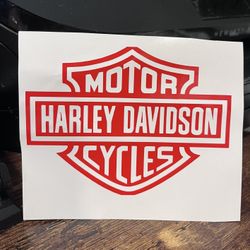 2pcs - Harley Davidson 3.50" X 3.50" Sticker Outdoor/Indoor Use