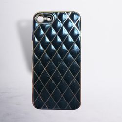 Black and gold trimming iPhone 7/8/Se Phone case