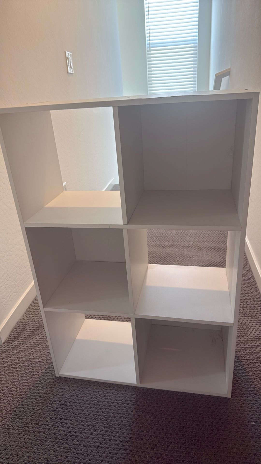 White Bookshelf