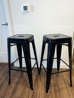 Black Stools (2)