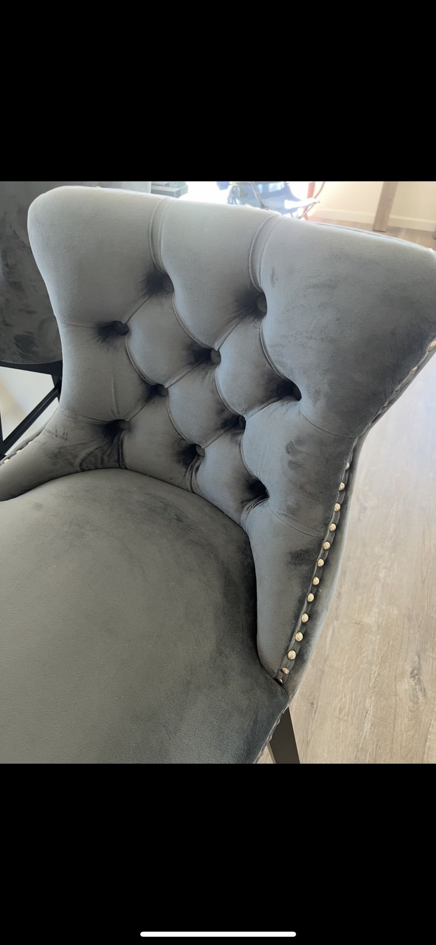 2 High Swivel Bar Stools