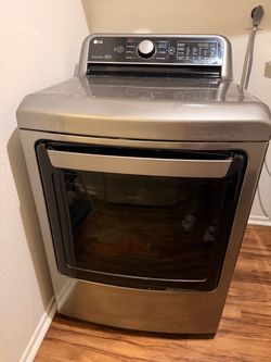 LG Sensor Dry Electric Dryer – Graphite Steel