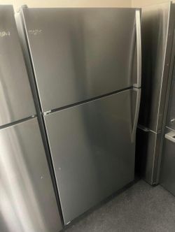 Whirlpool Top Mount Stainless Steel Fridge