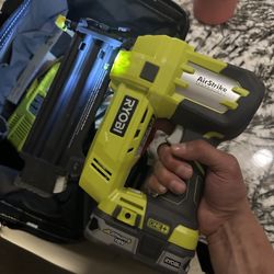 Ryobi ONE+ 18V 18-Gauge Cordless AirStrike Brad Nailer