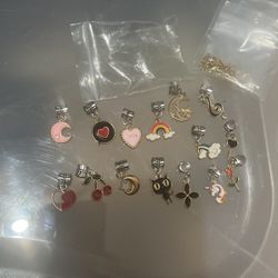 Pack Of Charms And Chain 