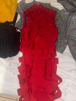 Red dress