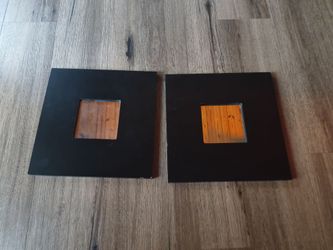 Black IKEA mirrors