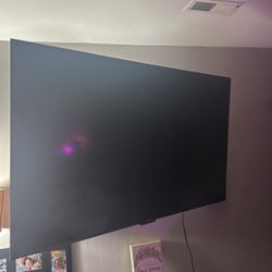 65 INCH ROKU TV LIKE NEW 