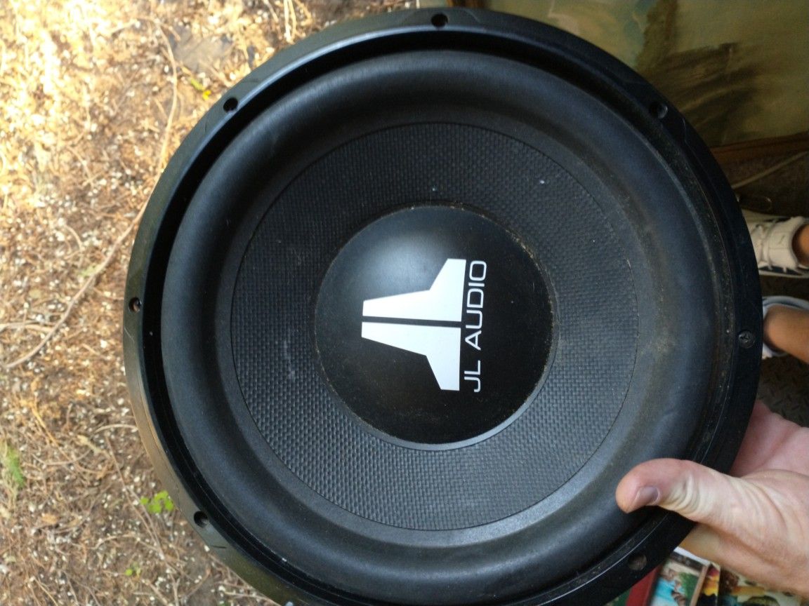 JL Audi 12" Subwoofer 12wx-4