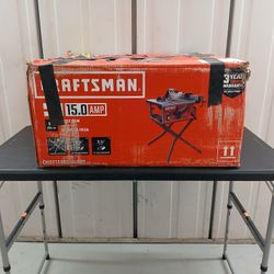 🪚 CRAFTSMAN 10” TABLE SAW – 15 AMP (120V) 🔥