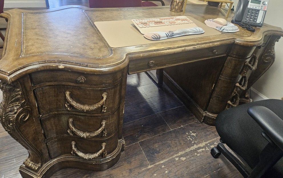 Antique Wooden Desk