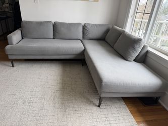 West Elm - Andres 2 Piece Chaise Sectional