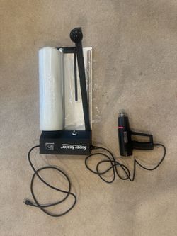 TRAC Super-Sealer Shrink Wrap Machine with Heat Gun