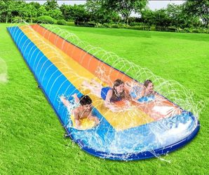 Water Slide with 3 BodyBoards, 25FT