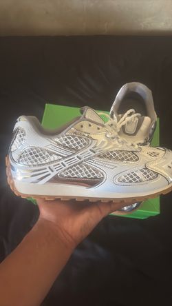 Silver Bottega Veneta size 11