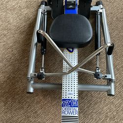 Orbital Rowing Machine With Incline