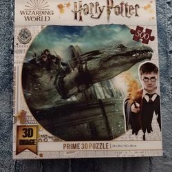Harry Potter Prime 3D Puzzle | 3D Harry Potter Harry Potter Prime 3D Puzzle | 3D Image | 500 Pieces 3D Puzzle  