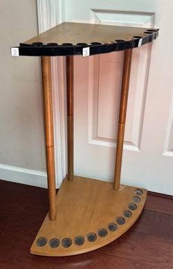 Corner Storage Fishing Rod Holder or Pool Cue Sticks just $20