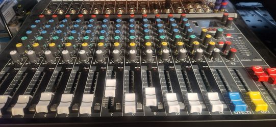 12 channel mixing board