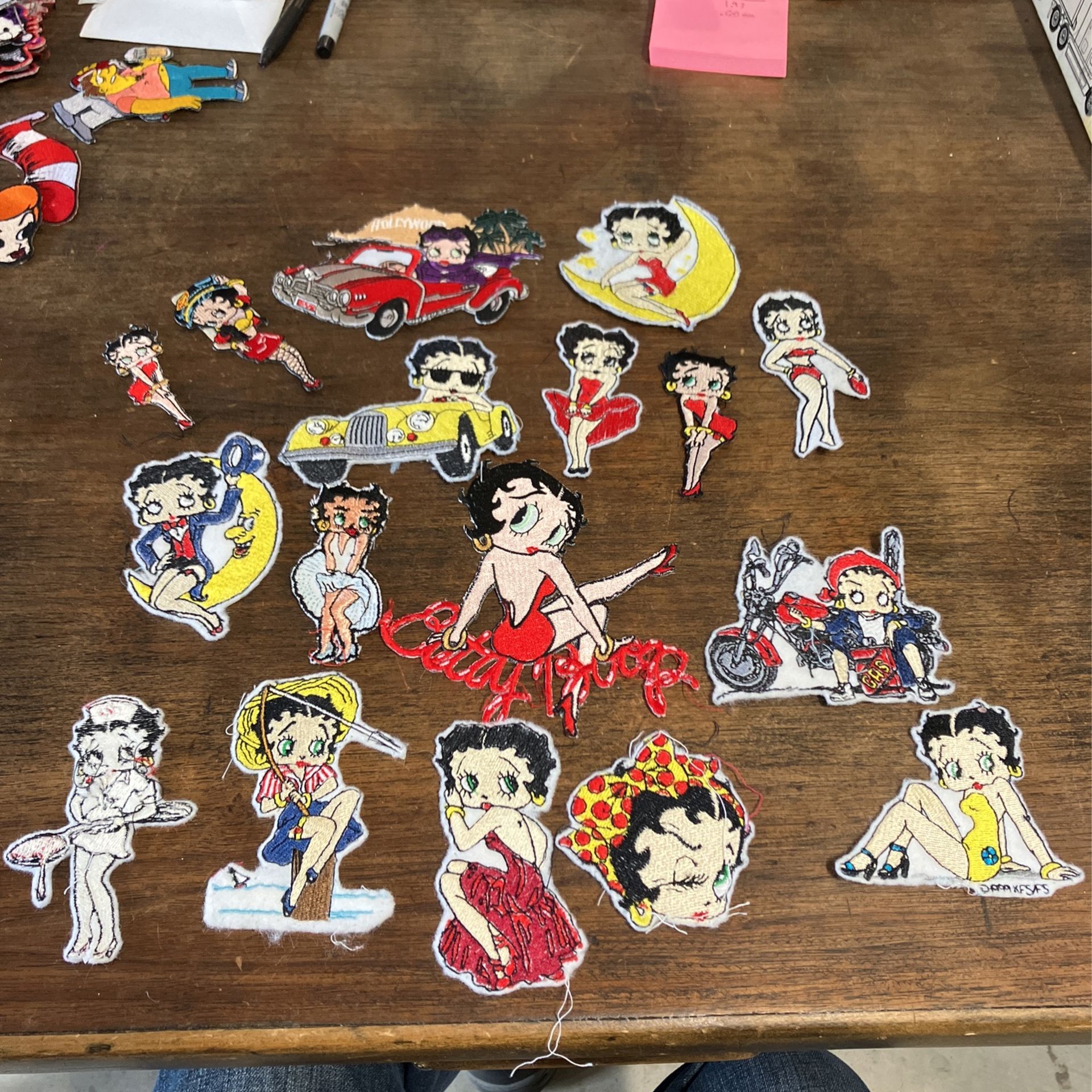Vintage Betty Boop Patches