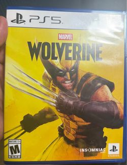 Wolverine game ( PlayStation 5 ) like new !