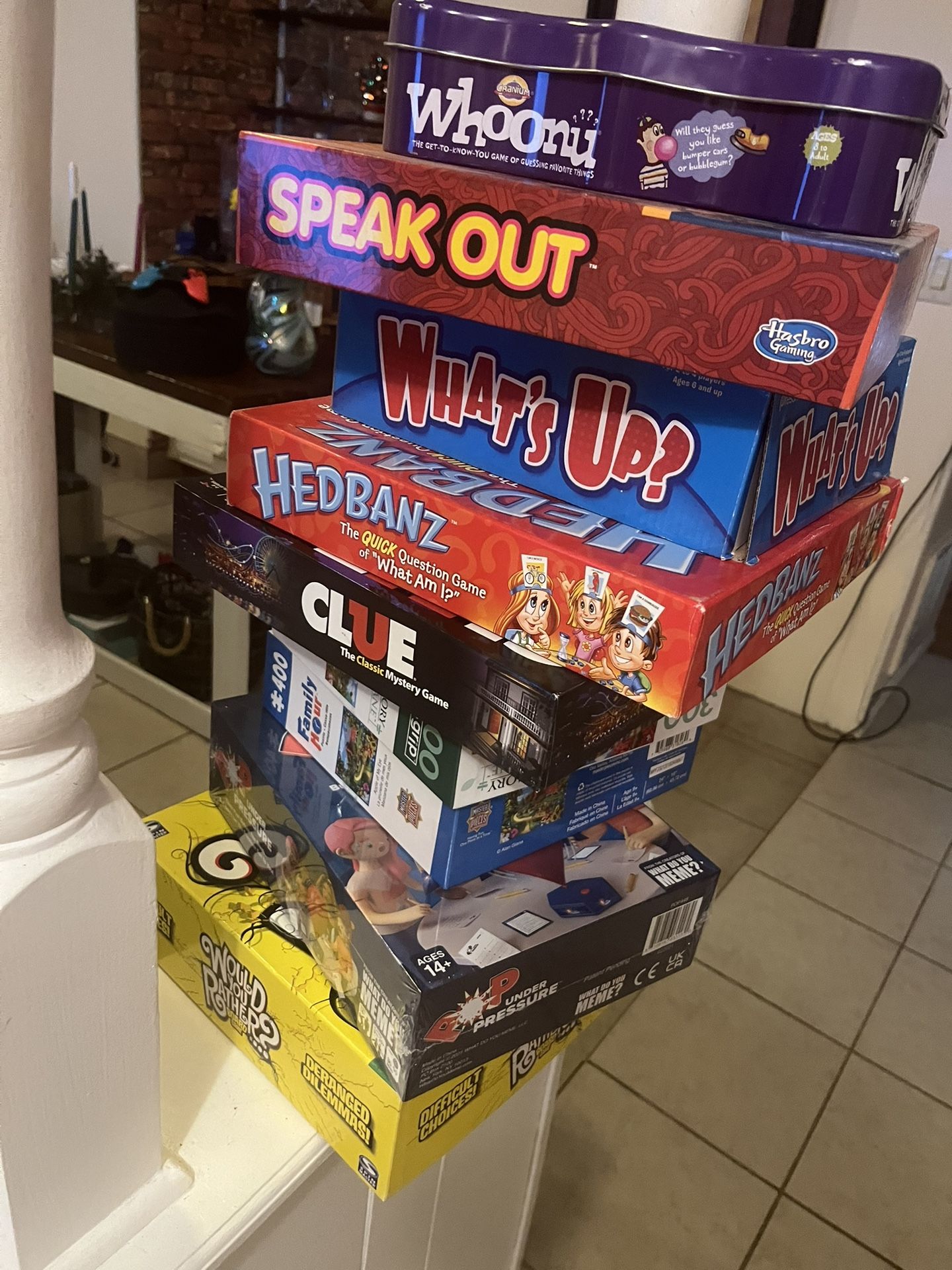 Board Game & Puzzle Lot