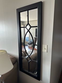 Window Pane Wall Mirror