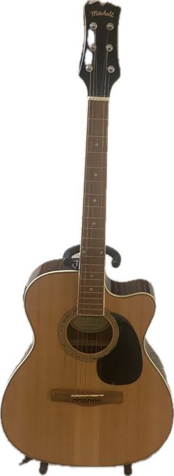 Like New Mitchell Acoustic-Electric Guitar 0120CE with Accessory Pack
