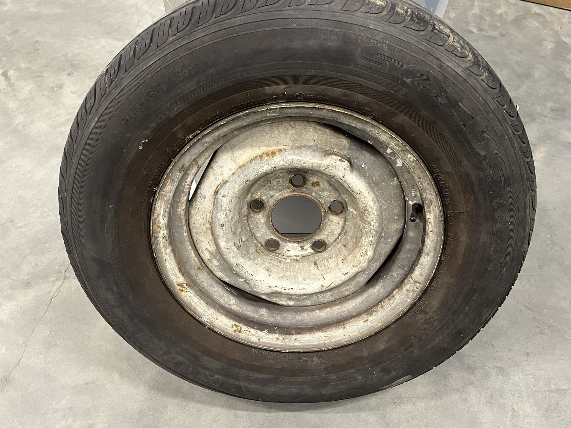 Chevy Astro Spare Wheel