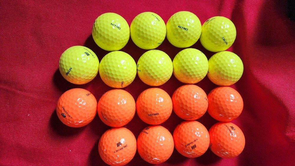 Nitro Crossfire Golfballs 18ea