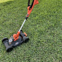 Black And Decker Electric Lawnmower 