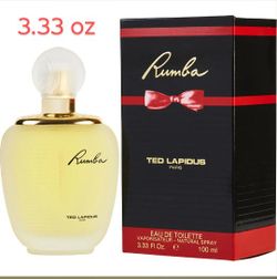 New RUMBA by Ted Lapidus Paris Perfume 3.3oz
