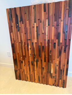 Cuadro decorativo de madera