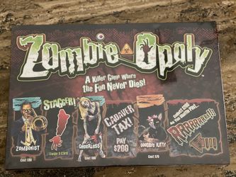 ZombieOpoly board game