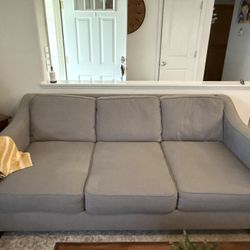 Modern Gray Sofa - Clean, Comfortable & Stylish