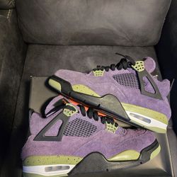 Canyon Purple Jordan 4 Sz 10.5 Men 