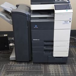 Konica Minolta Bizhub 654e B/W Copier Printer, Scan, Fax, USB, Network Low 160k 